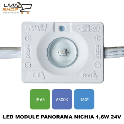 Moduł LED PANORAMA NICHIA 1,6W/24v 6500K - 100szt